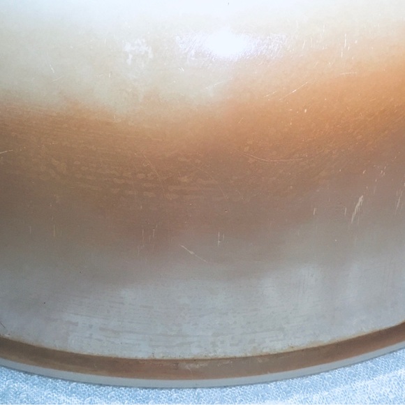 Vintage Anchor Hocking Fire King Peach Lustre Casserole 1.5 QT #467 - Picture 5 of 7